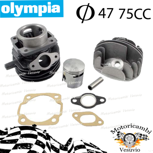 kit cilindro motore Vespa 50 r l n special pk diametro 47 75cc  OLYMPIA