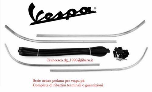 Serie Strisce Pedana Con Puntalini Vespa Pk 50s/pk125