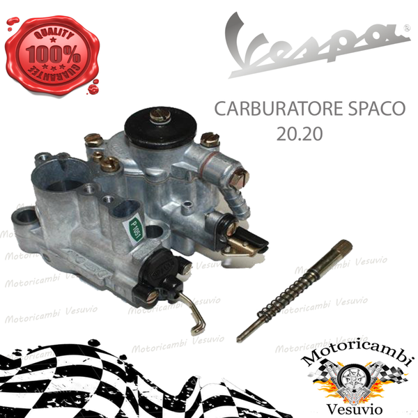 Carburatore SPACO 20.20 D VESPA 125 150 200 PX PE ARCOBALENO 